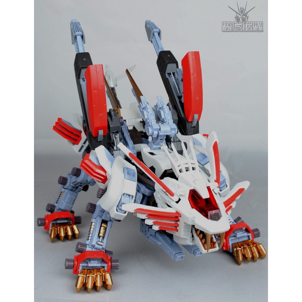 Mô hình lắp ghép Zoid 1/72 Blade Liger Mirage Peal silver BT Model