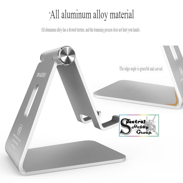 Giá Đỡ Điện Thoại Máy Tính Bảng Kim Loại Nguyên Khối K3 cực chất chắc chắn - KAERSI - phone tablet stand adjustable