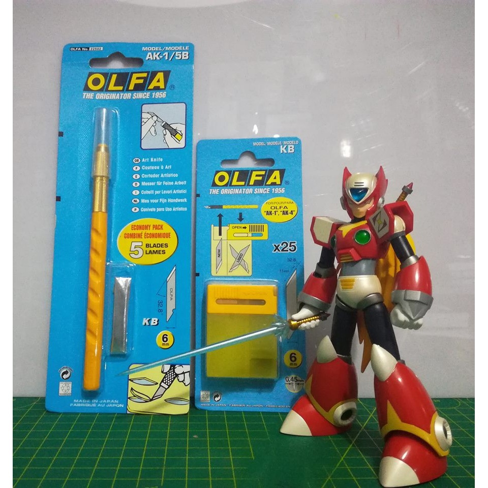 Dụng cụ kỹ thuật mỹ thuật dao mô hình / hộp lưỡi OLFA AK1 AK5 LTD09 series knife