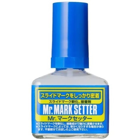 Keo dán làm mềm decal mô hình - Mr Mark Setter Softer Mark Fit Strong