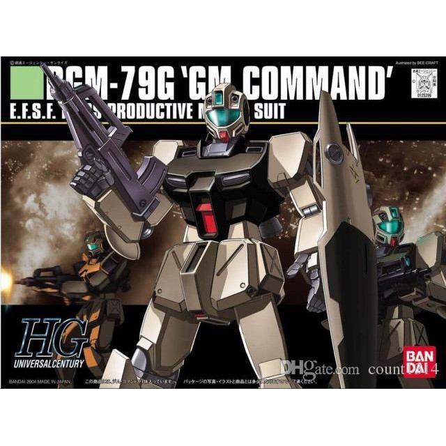 Mô hình lắp ráp HG 1/144 UC GM Striker command type c HGUC series các loại GM