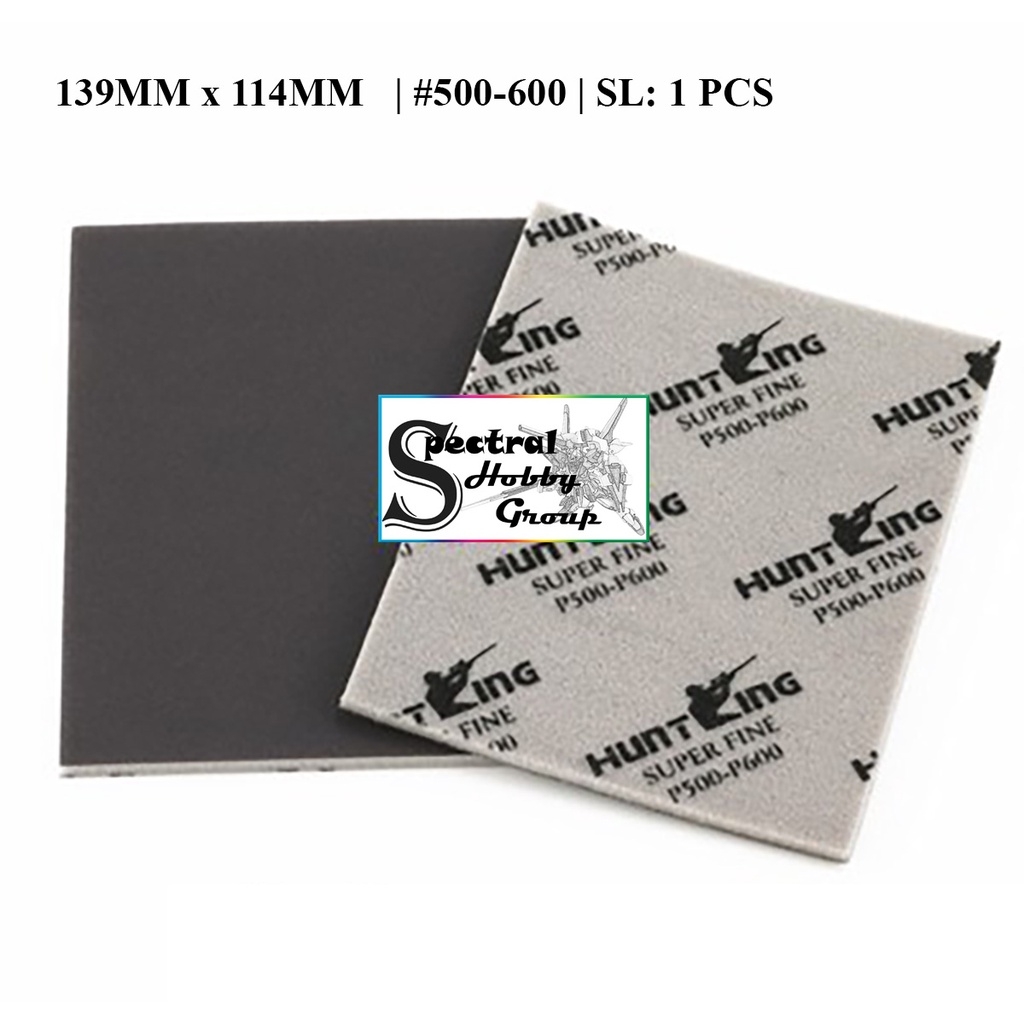 Nhám xốp 3M Hunting King chà nhám đánh bóng - Soft sanding sponge #180 - #3000 dụng cụ mô hình