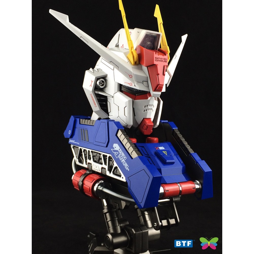 Mô hình lắp ráp BTF 1/24 GAT-X 105 Strike Gundam Head Bust