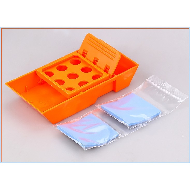 Khay dán decal nước Model water sticker work station (Tặng thêm nhíp gắp decal) - Dụng cụ mô hình