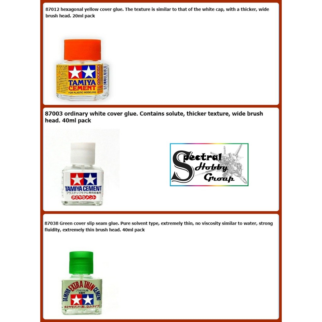 Keo Cement - Extra Thin Cement ABS - Dụng cụ mô hình tamiya