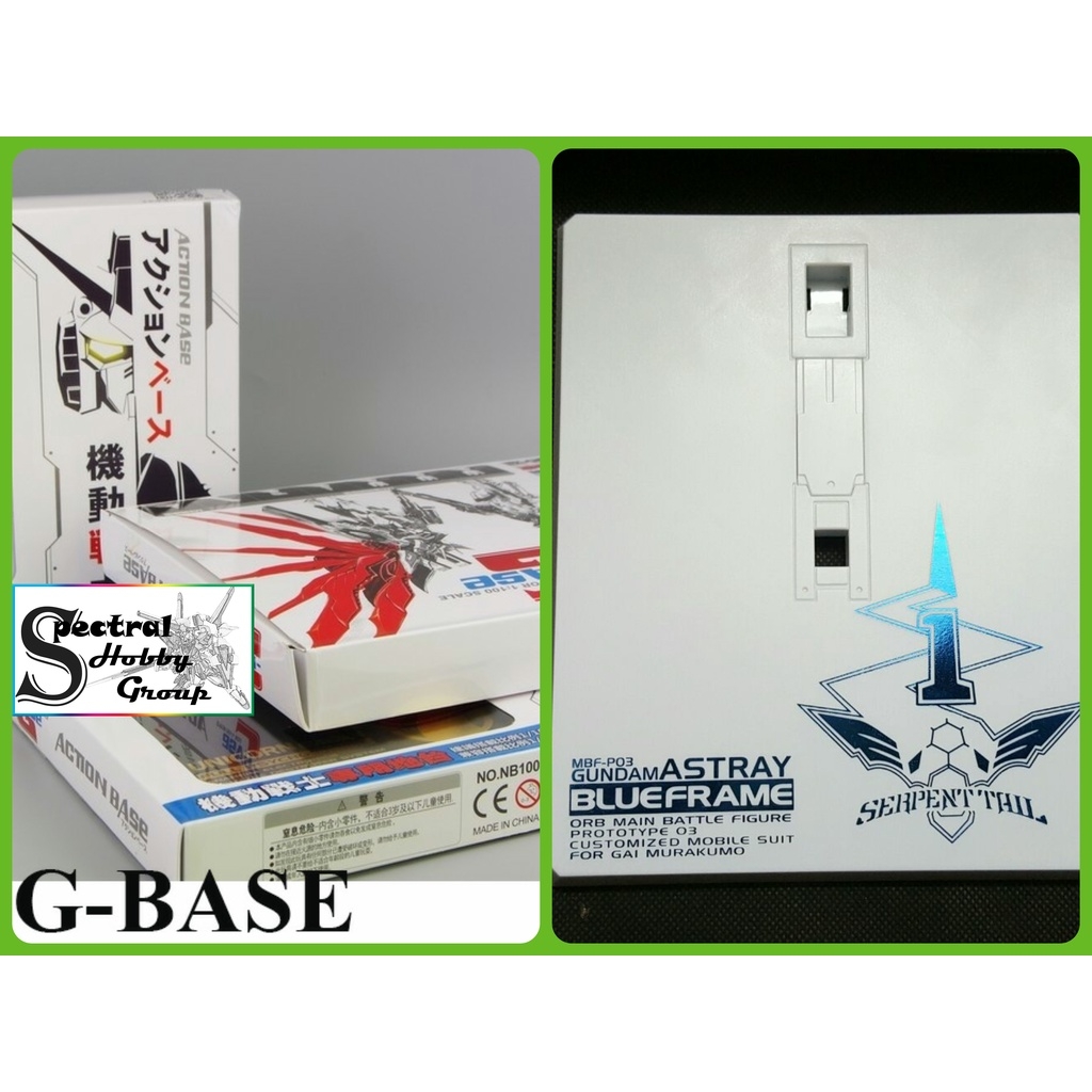 Đế giá đỡ mô hình Action base 1/100 MG HG RG ver MB Gundam Astray Red Blue Frame