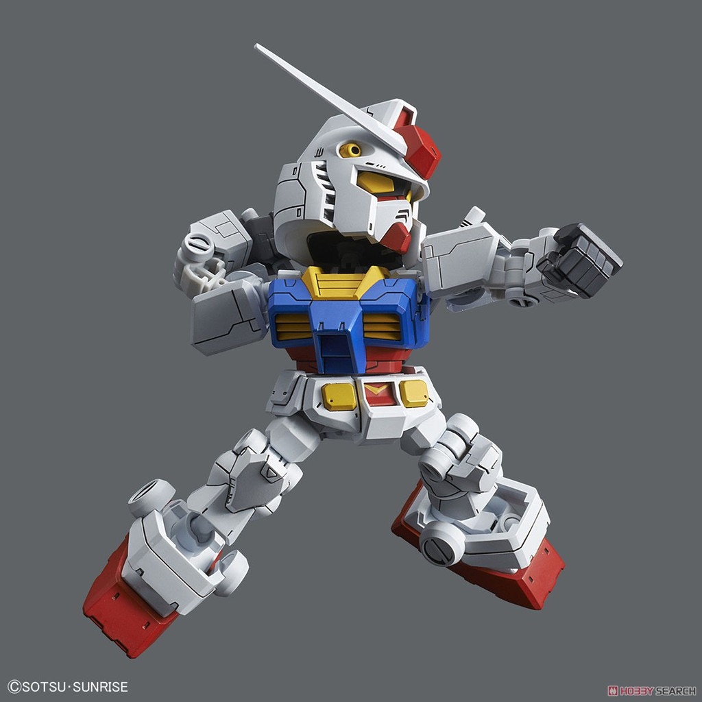 Mô hình lắp ghép SD CS Cross Silhouette RX-78-2 Gundam & Cross Silhouette Frame Set Bandai