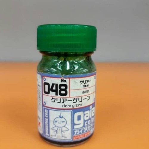 Sơn mô hình Gaia Sunin màu Candy Clear Fluorescent color red Orange Blue Yellow Purple Green paint lacquer