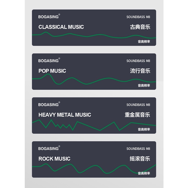 Loa Bluetooth Không Dây Âm Thanh Chất Lượng 30W chống nước German Bogasing M8 3D Heavy Extra Bass TWS Dual Connect