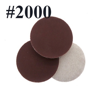 Giấy nhám, xốp, đầu dính đánh bóng 25mm gắn máy mài mini sandpaper disc #400-7000 grinding self-adhesive polishing