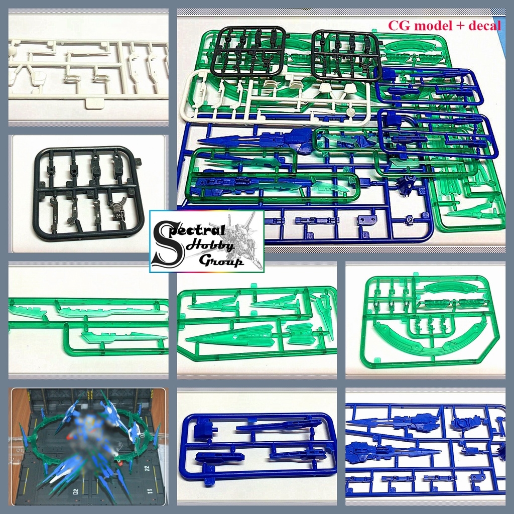 Phụ kiện Mô hình Full Saber Sword IV cho RG HG 00 QanT