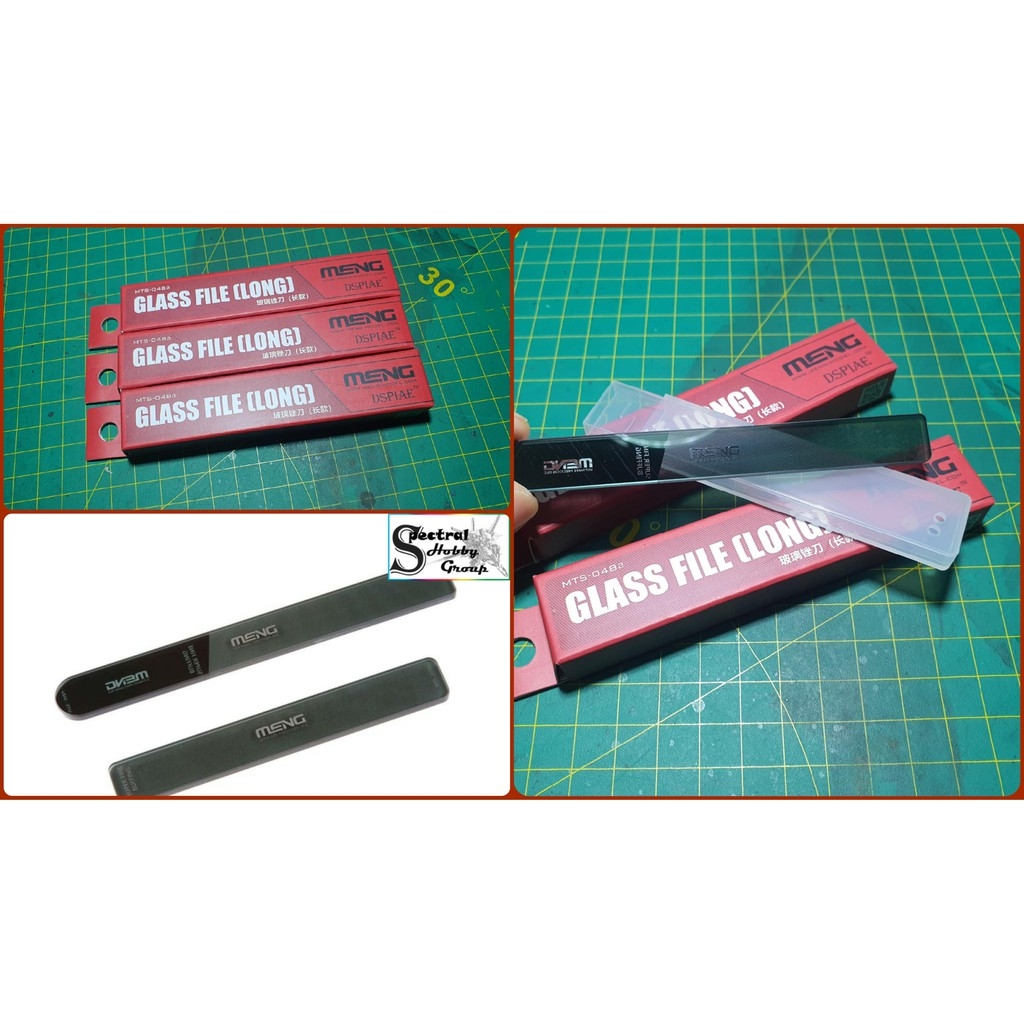 Dụng cụ mô hình dũa nhám siêu mịn 10000-12000 MST048 Glass Washing File sanding MENG & DSPIAE hobby tool