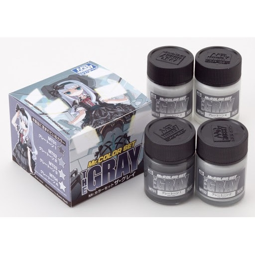 Sơn mô hình Mr.hobby Color set for beautiful girls ( blue | red | green | gray ) CS561 CS562 CS563 CS564