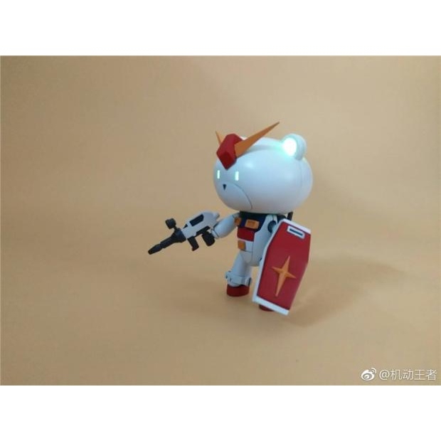 Mô hình lắp ráp SD HG zaku RX78 petit Beargguy ms06 có led