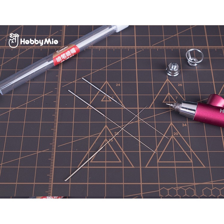 Dụng cụ mô hình que vệ sinh thông đầu bút sơn airbrush nozzle dredge needle Hobby Mio Ustar