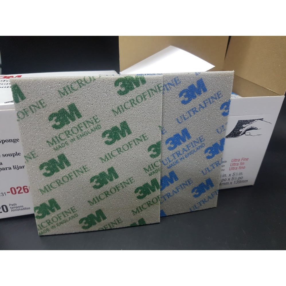 Nhám xốp 3M Hunting King chà nhám đánh bóng - Soft sanding sponge #180 - #3000 dụng cụ mô hình