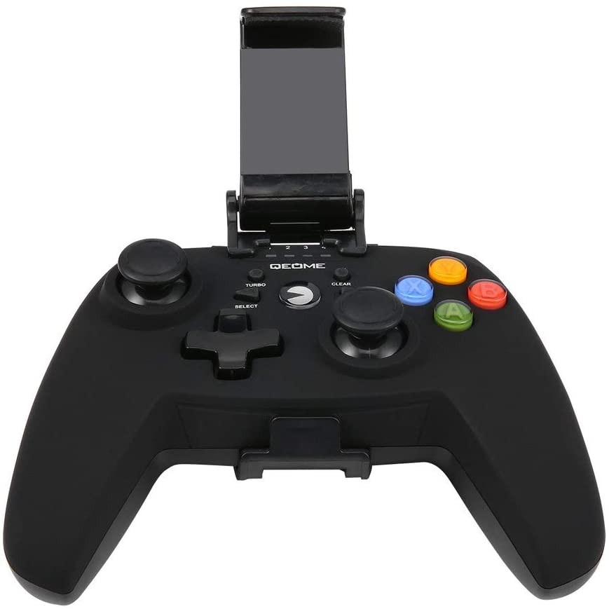 Tay cầm chơi game QEOME không dây có rung NS-A601 gamepad cho Android IOS PC PS3 Tablet Mobile TV