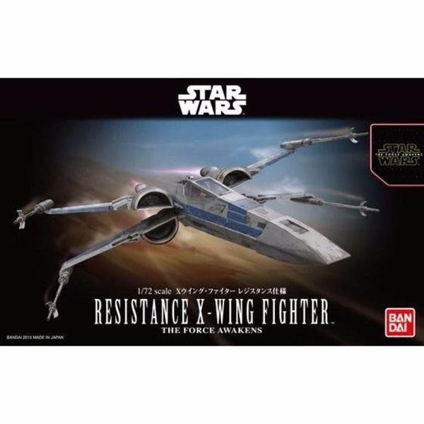 Mô hình lắp ráp 1/72 Star Wars Resistance X-Wing Fighter The Force Awakens BANDAI