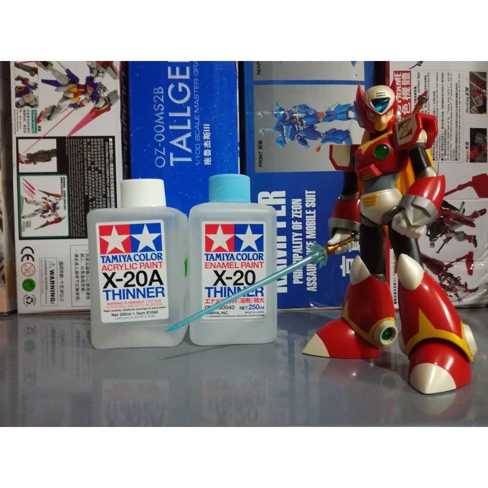 Dung môi pha sơn dầu mô hình | tẩy xóa panel line | tamiya Enamel X-20 X20 thinner paint