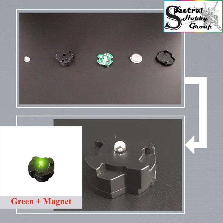 Led cảm biến từ tính cho MG gundam các loại (00, UC, SEED , ....) custom LED Magnetic Sensor (KÈM NAM CHÂM)