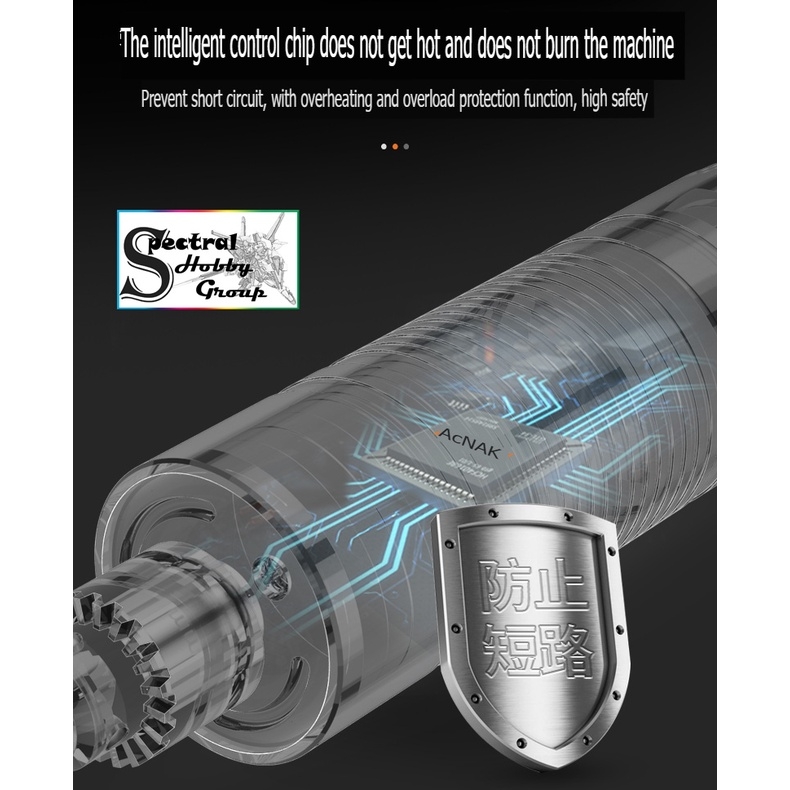 Dụng cụ KOMAX máy khoan mài cầm tay mini 12v / Rechargeable Electric mill small handheld polishing drill