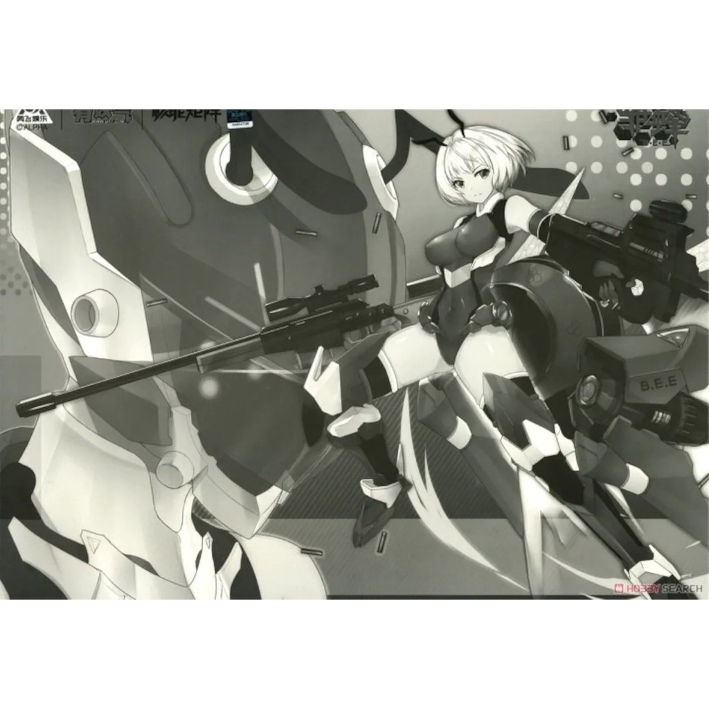 Mô hình lắp ráp Figure PA Bee Assault Angels SS01 Pretty Armor Girl Nuke Matrix