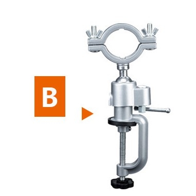 Dụng cụ Eto kẹp dính hút bàn - kẹp khoan - part mô hình table vise drill bracket multi-function