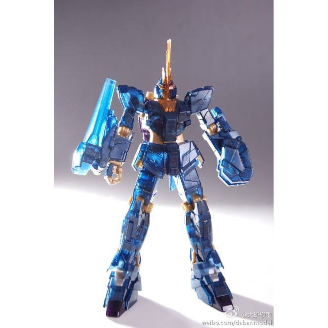 Mô hình lắp ráp HG 1/144 Unicorn 02 Banshee clear NT-D Norn gundam Daban