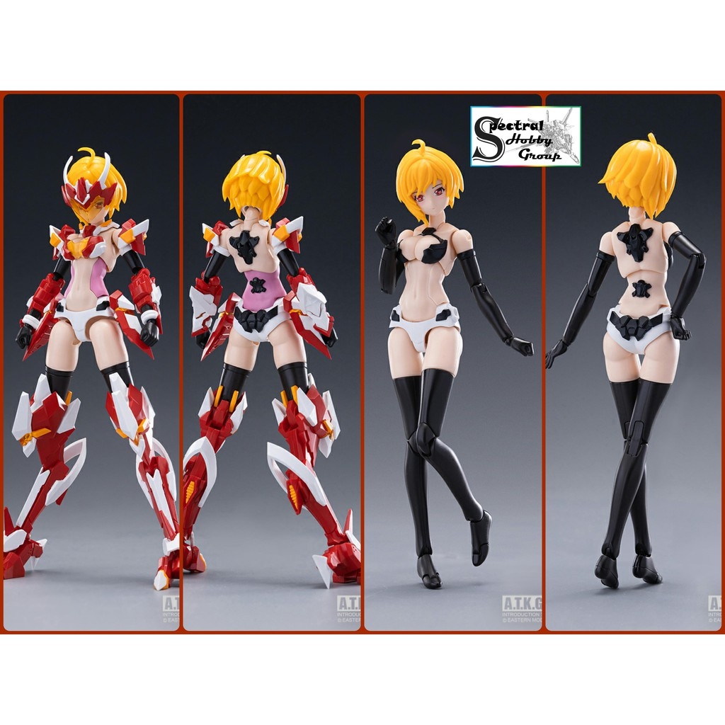 Mô hình lắp ráp Figure ATKGIRL 07 Four Saint sacred beasts Suzaku - Eastern Model