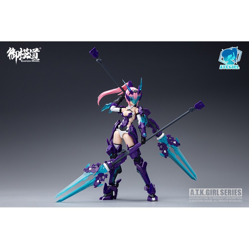 Mô hình lắp ráp ATKGIRL 06 Pretty Armor Thanh Long Ji Niang Suzaku Dragon PA Eastern Model (kèm partbox)