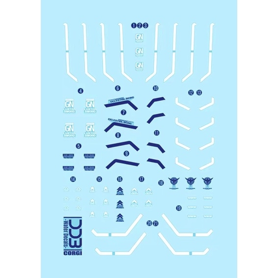 Phụ kiện mô hình lắp ráp DDB Devise weapon pack RG HG 1/144 action base gundam 00 Exia các loại