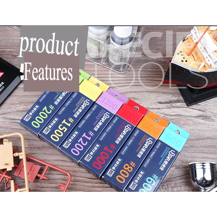 Dụng cụ Nhám dính Ustar #600 - 2000 Adhesive Sanding Sandpaper 91650-91655