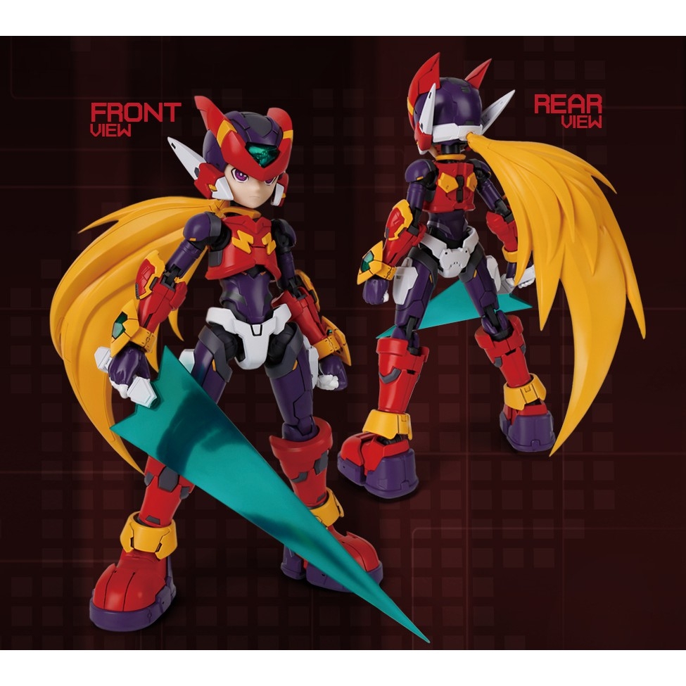 Mô hình nhựa lắp ghép Figure CAPCOM Rockman Megaman ZERO X copy - EASTERN MODEL