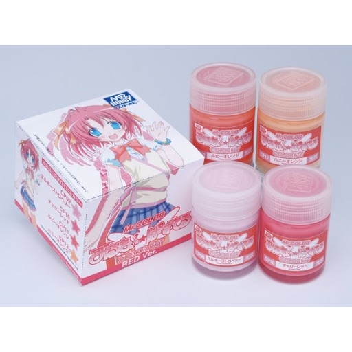 Sơn mô hình Mr.hobby Color set for beautiful girls ( blue | red | green | gray ) CS561 CS562 CS563 CS564