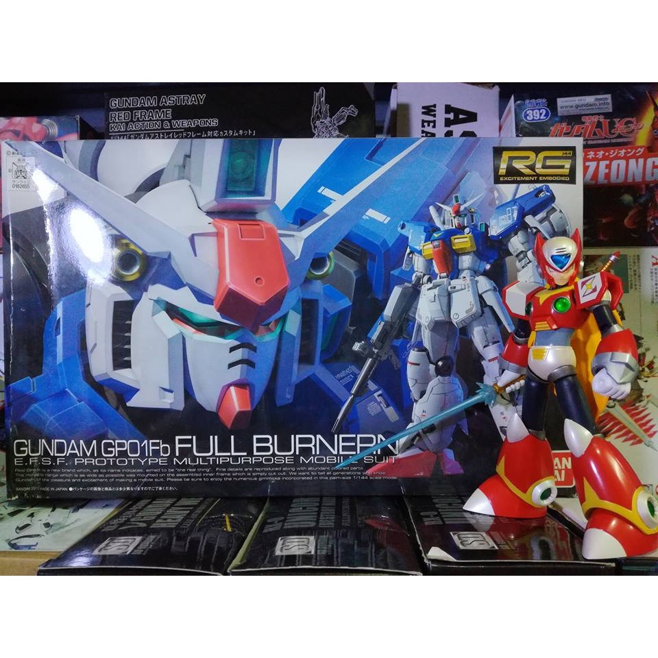 Mô hình lắp ráp RG 1/144 RX-78 GP01Fb Gundam GP01 Full Vernian Zephyranthes