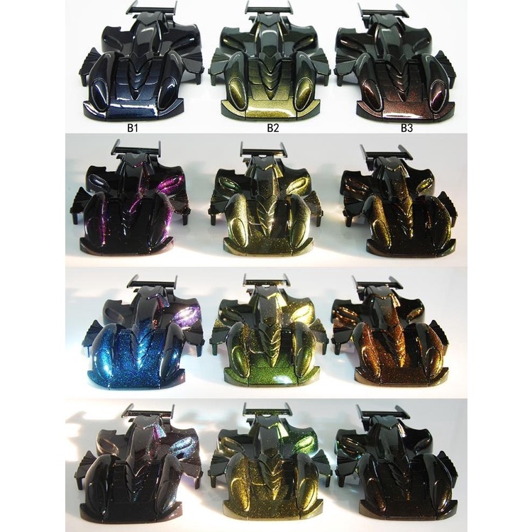 Sơn mô hình Sunin cao cấp đổi màu paitn Chameleon B1 B2 B3 shift color lacquer