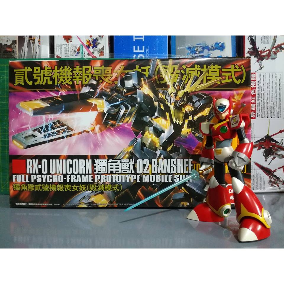 Mô hình lắp ráp HG 1/144 Unicorn 02 Banshee clear NT-D Norn gundam Daban