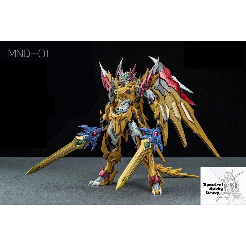 Mô hình Metal Build MN-Q01 MNQ01 Baiqi Huanglong / Red Dragon MB Motor Nuclear