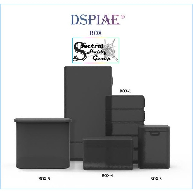 Dụng cụ mô hình Dspiae hộp đựng phụ kiện parts storage box model tool