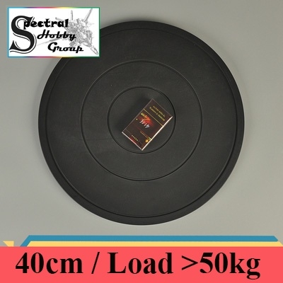 Dụng cụ mô hình Đế xoay bàn xoay 40cm tải hơn 50kg Model Spray Paint Coating Making Tools Turntable Base