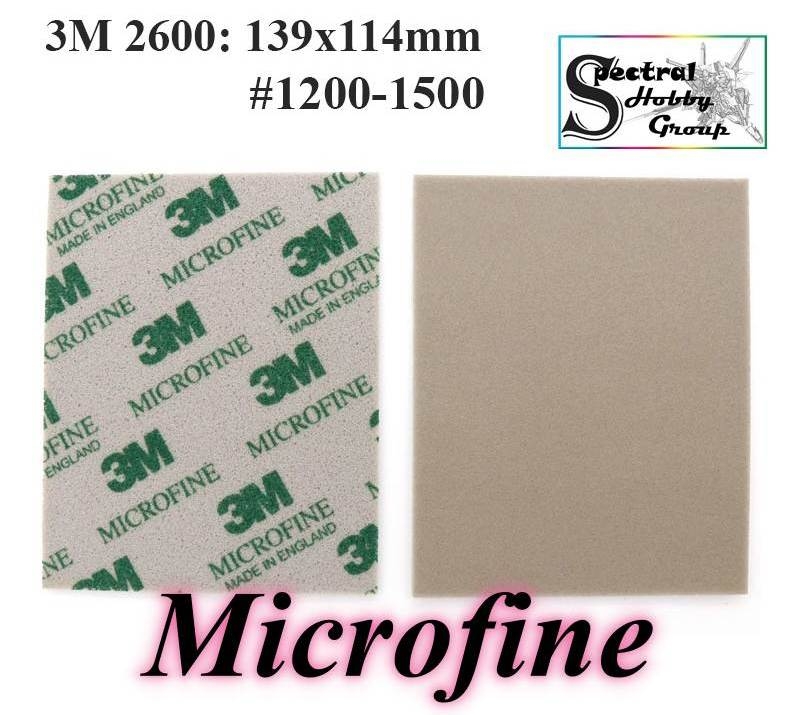 Nhám xốp 3M chà nhám đánh bóng Soft sanding sponge 114*139*5mm