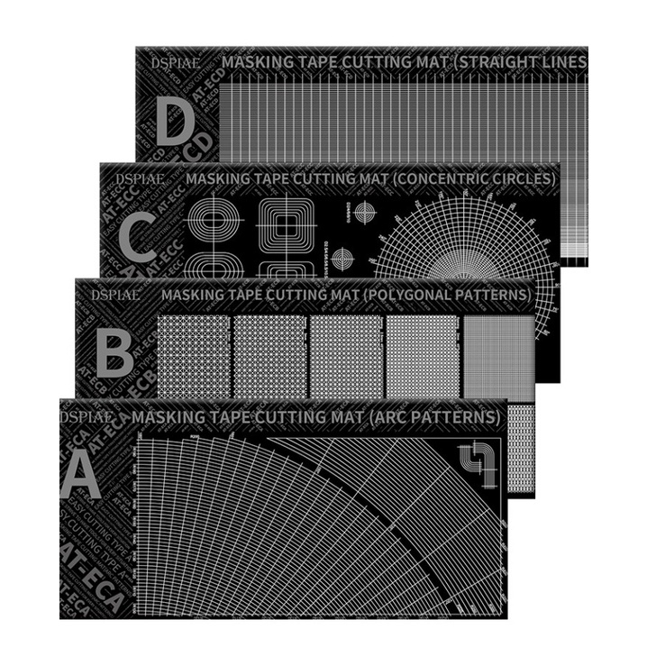 Dụng cụ Dspiae bảng cắt mô hình AT-ECA~D masking cutting template board double sided