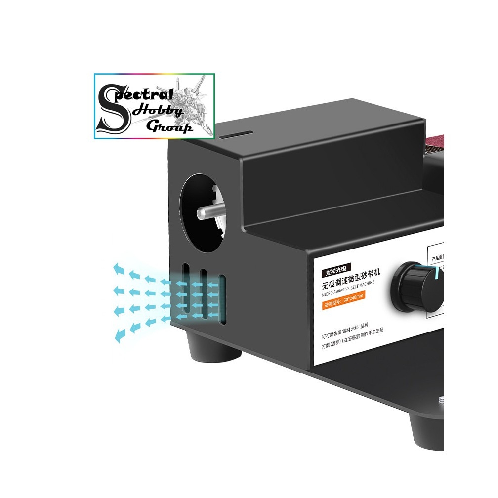 Dụng cụ Máy khoan đánh bóng mài dây dai đa năng để bàn Micro Abrasive Belt Manchine SDJ775