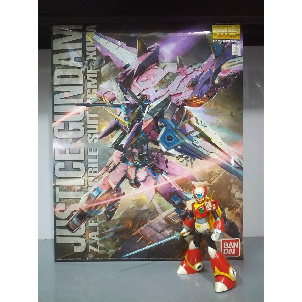Mô hình lắp ráp MG 1/100 JUSTICE Gundam - bandai
