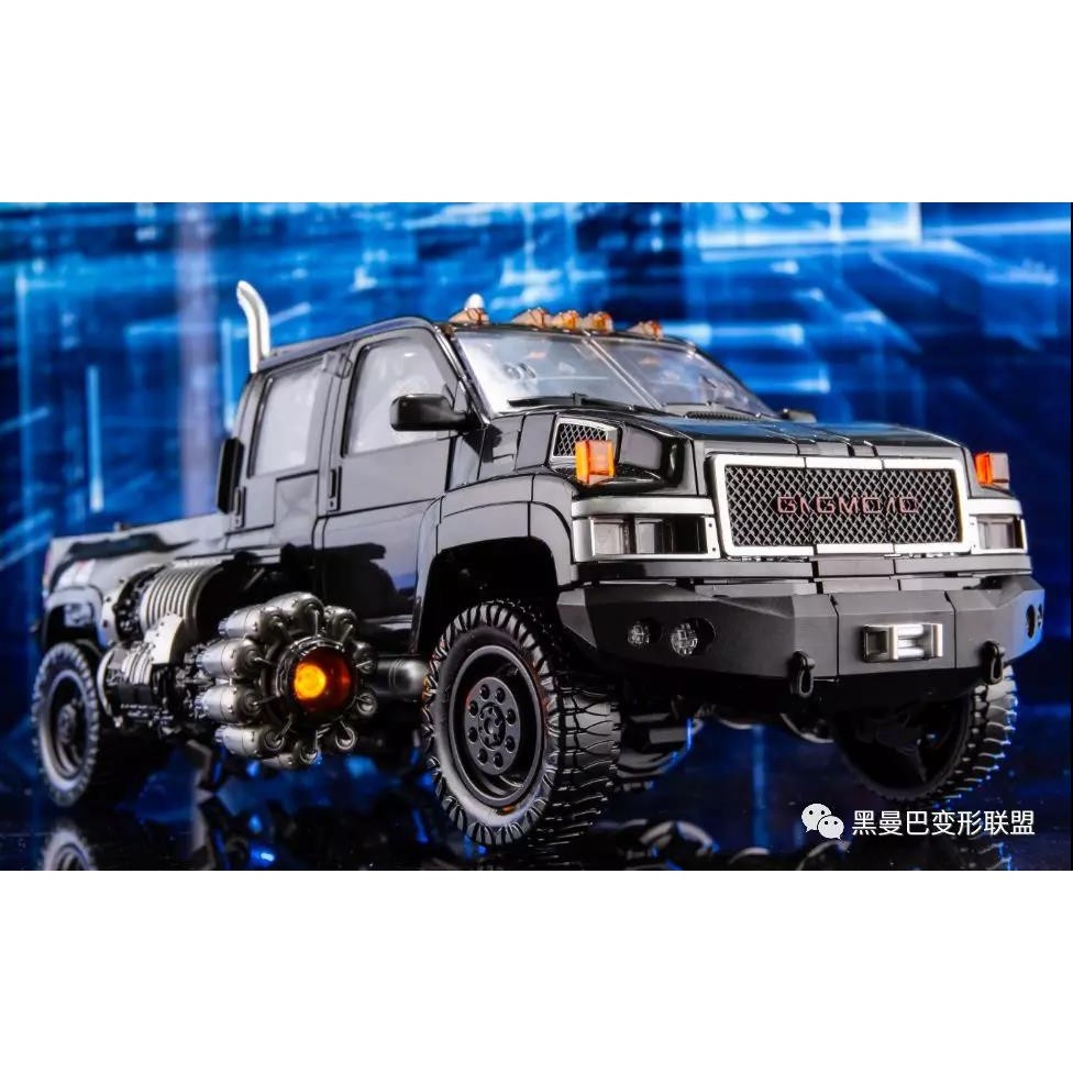 Mô hình Transformer Black Mamba LS09 Iron Leather Weapon Expert Alloy Edition Deformation