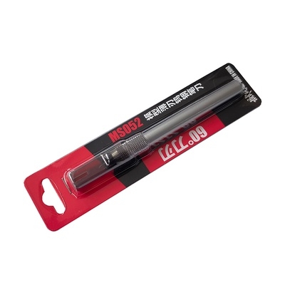 Dụng cụ dao mô hình kĩ thuật MS052 lưỡi bút cắt masking tungsten steel thin blade 45°/60° pen sharpener