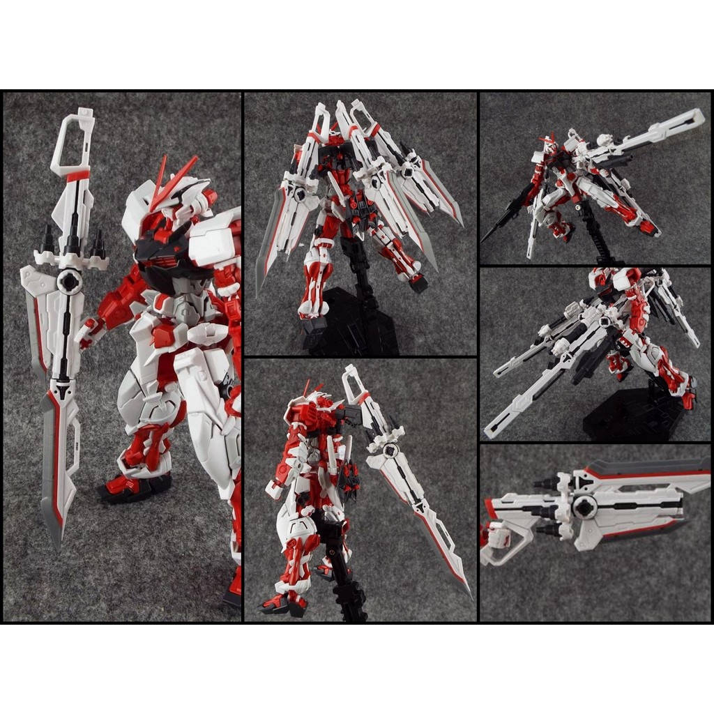 Phụ kiện lắp ráp RG HG 1/144 Súng kiếm Weapon Sword gundam astray red blue frame - BTF