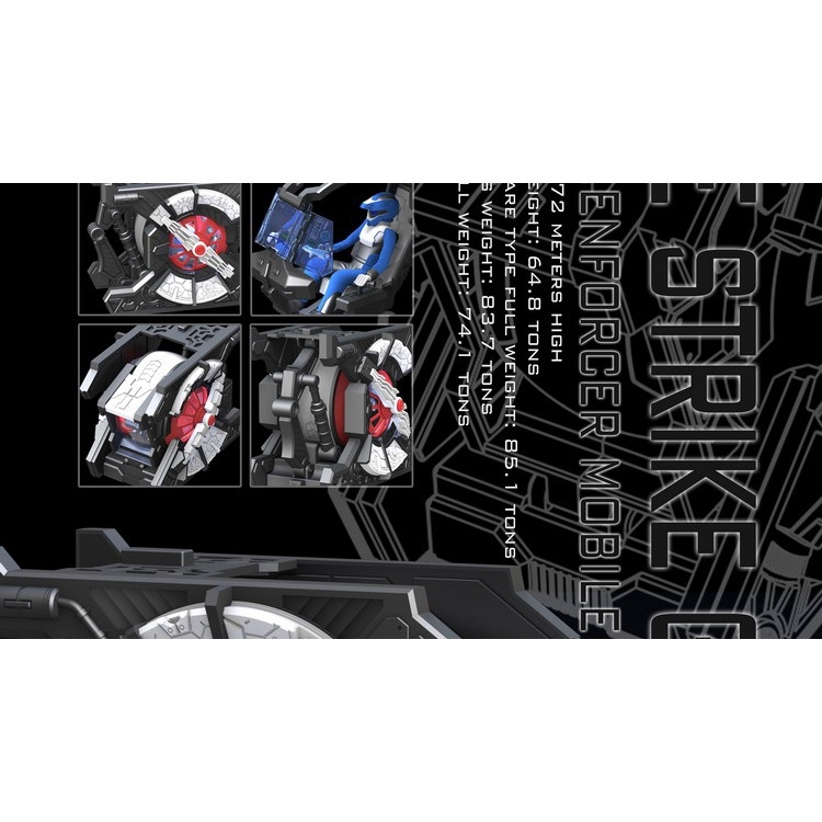 Mô hình lắp ghép 1/24 Cockpit Aile Strike Head Burst - BTF