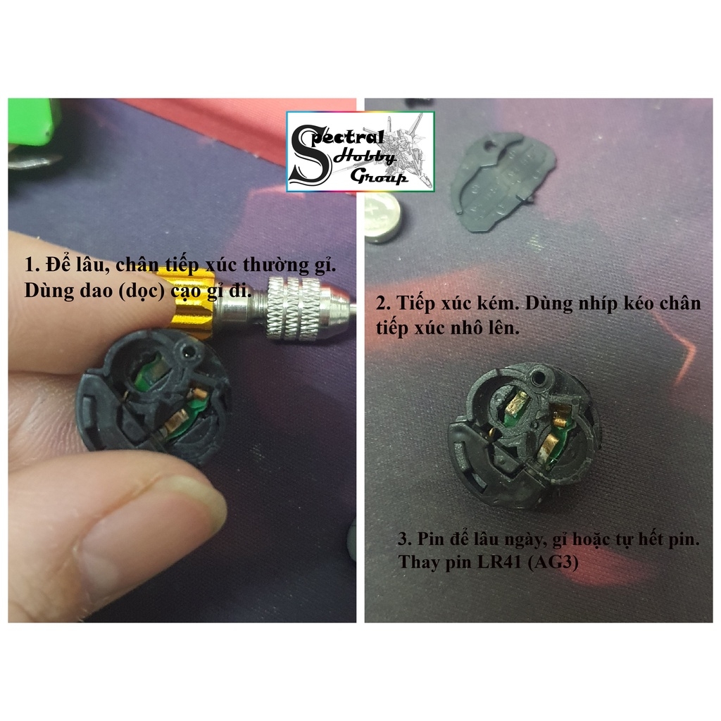 Dụng cụ mô hình - Led mô hình gundam MG