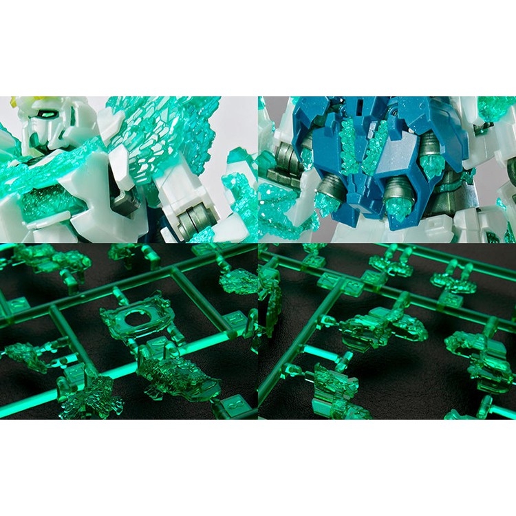 Mô hình lắp ráp HG 1/144 Unicorn Gundam Luminous Crytal Body Gundam Base Bandai